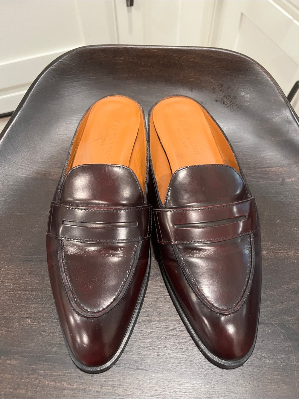 Everlane “penny Loafer” slides sz 7.5